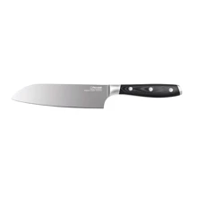 Ніж Rondell Falkata Santoku 14см (RD-328): Лезо нержавіюча сталь