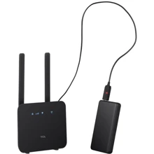 Маршрутизатор Wi-Fi TCL LINKHUB LTE Home Station (HH42CV2) + Powerbank 15000мАгод + USB кабель 5V-12V: Тип маршрутизатора Wi-Fi роутер