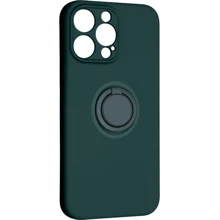 Чехол для iPhone ArmorStandart Icon Ring Dark Green for iPhone 14 Pro Max (ARM68724): Цвет зеленый