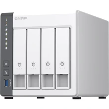 Сетевой накопитель (NAS) Qnap TS-433-4G: Слоты для дисков 4 x 2,5" или 3,5" HDD/SSD с интерфейсом SATA