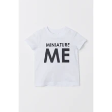 Футболка H&M 7219299 62-68 см белая: Пол Мальчик