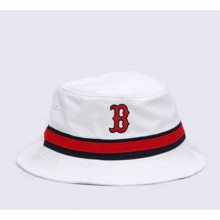 Панама 47 Brand STRIPED BUCKET BOSTON RED SOX B-SDBKT02GWF-WH белая (53838338845): Производитель 47 Brand