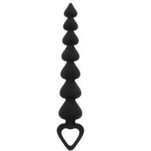 Анальний ланцюжок Toy Joy Heart Beads, 18х3 см: Для кого унісекс