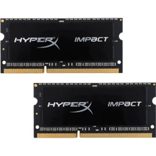 Kingston DDR3 16Gb (2x8Gb) 1866MHz HyperX Impact Black SO-DIMM (HX318LS11IBK2/16): Тип DDR3