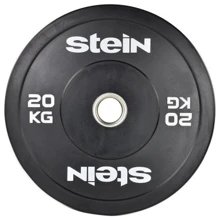 Блин для штанги и гантели Stein 20 кг бамперный (IR5200-20): Тип Литые (цельные)