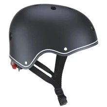 Шлем защитный детский GLOBBER, черный, с фонариком, 48-53см (XS/S): Производитель Globber
