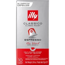 Кава illy Classico Espresso 100% Арабіка в капсулах 10 шт (8003753158556): Вид напою Кофе в капсулах
