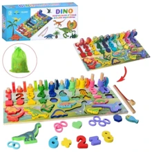 Навчально-ігрова дошка Tree Toys Dino (MD 2758): Тип сортер