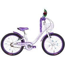 Велосипед 20" Formula CHERRY 2022 (белый с сиреневым): Тип 2х колесный велосипед