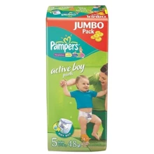 PAMPERS Дит. підгуз. Active Boy Junior Джамбо 48: undefined undefined