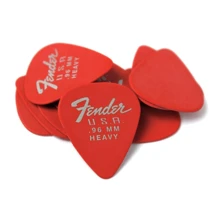 Медіатор Набір медіаторів Fender 351 DURA-TONE .96 12-PACK FIESTA RED (229381): Тип Медиатор
