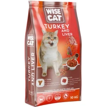 Сухой корм Wise Cat 10 кг Turkey and liver - Индейка и печенка для взрослых кошек 10 кг (4820111141609): Тип Сухой корм
