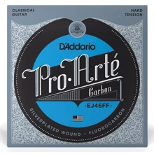 Струна для гитар Комплект струн D'addario EJ46FF Pro-Artе Carbon Hard Tension: Тип Комплект струн