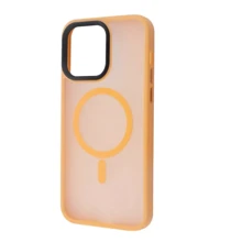 Чехол для iPhone WAVE Matte Insane Case with MagSafe Orange for iPhone 14 Pro Max: Цвет оранжевый