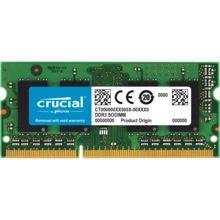 Crucial 4 GB SO-DIMM DDR3 1600 MHz (CT4G3S160BJM): Тип DDR3
