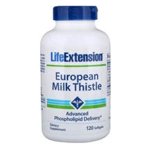 Life Extension European Milk Thistle 120 Softgels Расторопша: Форма выпуска Капсулы