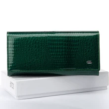 Женский кошелек Sergio Torretti зеленый (31344 dark-green): Пол Женский
