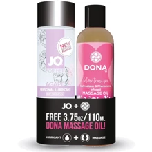 Подарочный набор System JO Limited Edition Promo Pack - Jo Agape (120мл) + DONA Flirty Massage (110): Для кого Унисекс