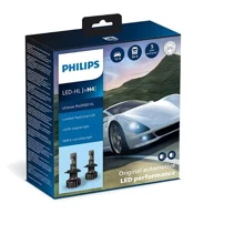 Светодиодная автолампа Philips H4 12/24V Ultinon Pro9100 +350% (11342U91X2): Головной свет Противотуманная, Ближний свет