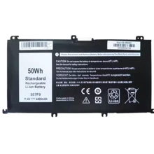 Батарея для ноутбука Dell 357F9 Inspiron 15 7000 11.4V Black 4400mAh OEM (966480): Ємність, мАг 4400