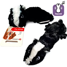 М'яка іграшка для собак Flamingo Shaky Skunk скунс з пищалкою 32х14х4 см (43175): undefined undefined