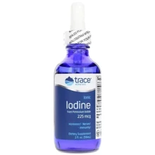 Trace Minerals Ionic Iodine 225 mcg Ионный йод 59 мл: Тип Йод