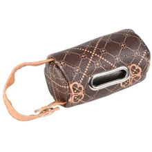 Сумка-диспенсер Flamingo Bag Holder Vito ФЛАМІНГО ВІТО з пакетами для збору фекалій собак Коричневий (59154): Виробник Flamingo