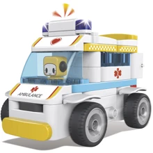 Конструктор PAI BLOKS RC Ambulance с Пультом ДУ 69 деталей: Производитель Pai Blocks