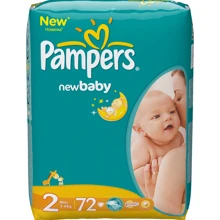 PAMPERS New Baby Mini (3-6 кг) ЭкономУпак 72 шт.: undefined undefined