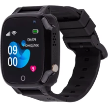 Смарт-часы AmiGo GO008 MILKY GPS WIFI Black: Емкость батареи, мАч 400