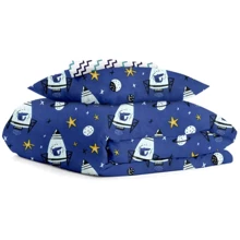 Комплект детского постельного белья Cosas Lupari Space Zig Sea (4822052082126): Тип постельный комплект