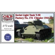 Радянський OKB Grigorov легкий танк Т-50, завод № 174 "Чкалов", 1941-42 р.: Виробник OKB Grigorov