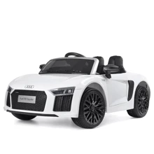 Детский электромобиль Bambi Racer Audi белый (M 3449EBLR-1): Вид автомобиль