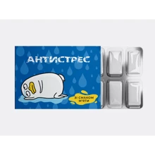 Жвачка Жевательная резинка PAPAdesign "Антистресс" со вкусом мяты: Производитель PAPAdesign