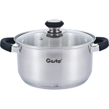 Кастрюля Gusto Preto 18 см 2.3 л (GT-1104-18): Тип Традиционная
