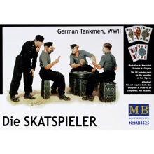 Набор фигурок Master Box Skatspieler WWII German tankmen (MB3525): Производитель Master Box