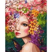 Картина за номерами Brushme Весняна німфа 40x50 см (BS31965): Виробник Brushme