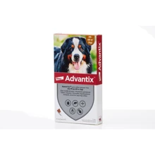 Капли Bayer/Elanco Advantix для собак 40-60 кг от заражений экто паразитами 4 пипетки/1 уп. (4007221048947): Тип Капли