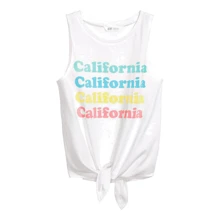 Майка H&M 4737345 170 см белая: Тип Майки