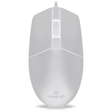 Мышь REAL-EL RM-210 Black (EL123200036): Интерфейс подключения USB