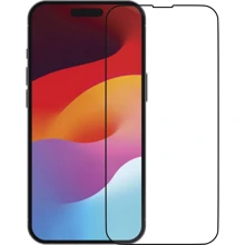 Защитное стекло для iPhone Cutana Tempered Glass Antibacterial Full Coverage Black for iPhone 15 Pro: Тип защиты экрана на экран