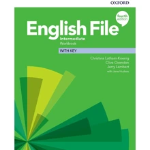 English File 4th Edition Intermediate: Workbook with Key: Производитель Oxford University Press (OUP)