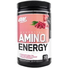 Аминокислота для спорта Optimum Nutrition Essential Amino Energy 270 g /30 servings/ Raspberry Black Tea: Вкус Малиновый чай