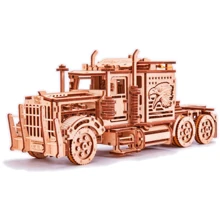 Механический 3D-пазл Wood Trick Тягач: Вид наука и техника
