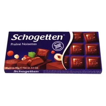Шоколад Schogetten Praline Noisettes 100 г (DL4996): Вага, г 100