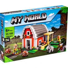 Конструктор MyWorld Minecraft Красный Хлев 799 деталей (1090): Производитель MyWorld