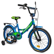 Велосипед подростковый 2-х колесный 18'' 211802 (RL7T) Like2bike Sky, голубой, рама сталь, со звонком: Диаметр колес, дюймов 18