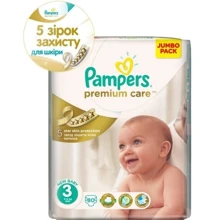 PAMPERS Premium Care Midi (4-9 кг) JUMBO PACK 80 шт.: undefined undefined