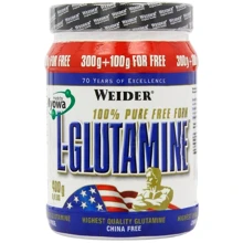 Аминокислота для спорта Weider L-Glutamine 400 g /80 servings/ Pure: Вкус Без вкуса