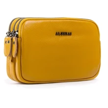 Женская сумка кросс боди Alex Rai 1-02 60061-9 yellow желтая (34447): Пол Женский